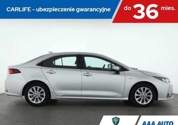 Toyota Corolla cena 90000 przebieg: 66640, rok produkcji 2021 z Czempiń małe 191